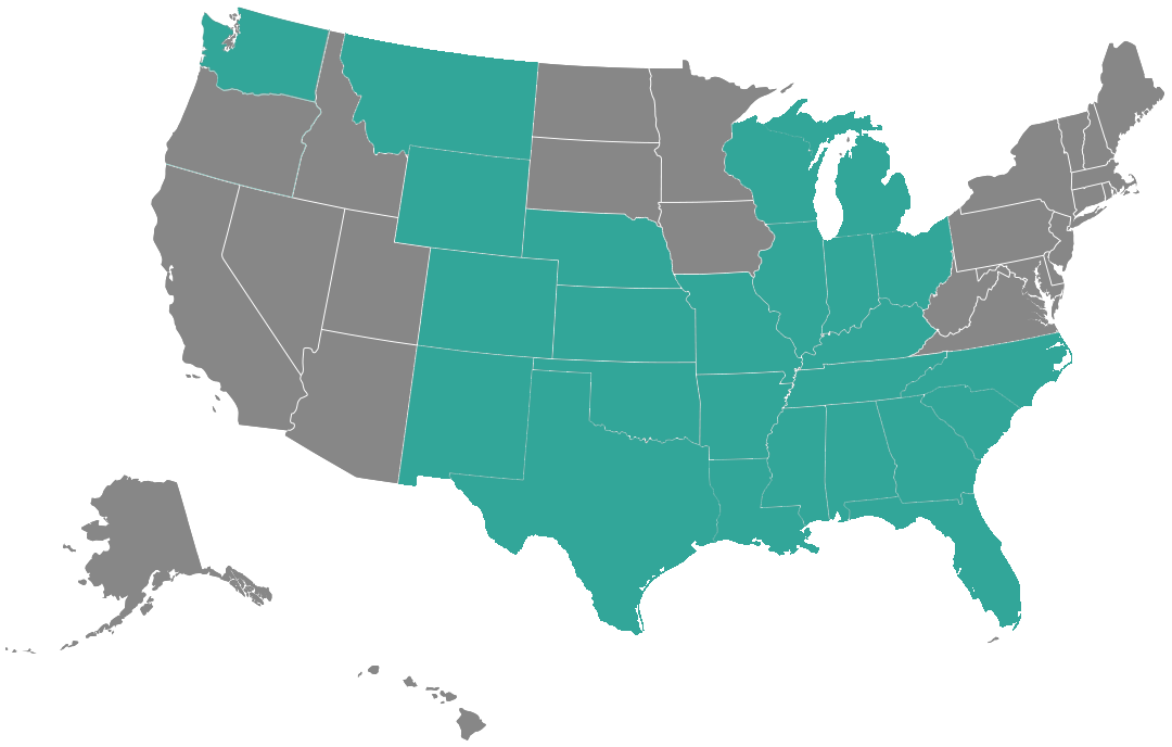 Peak Asset Lending Active Markets in United States